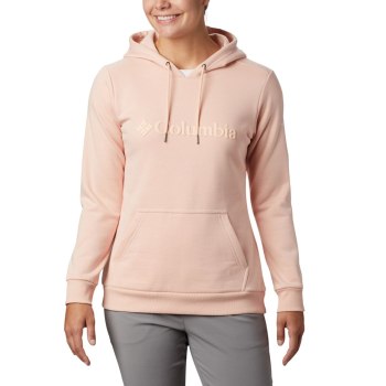 Columbia Hoodie Dames, Logo Roze, 09IZWLDOX